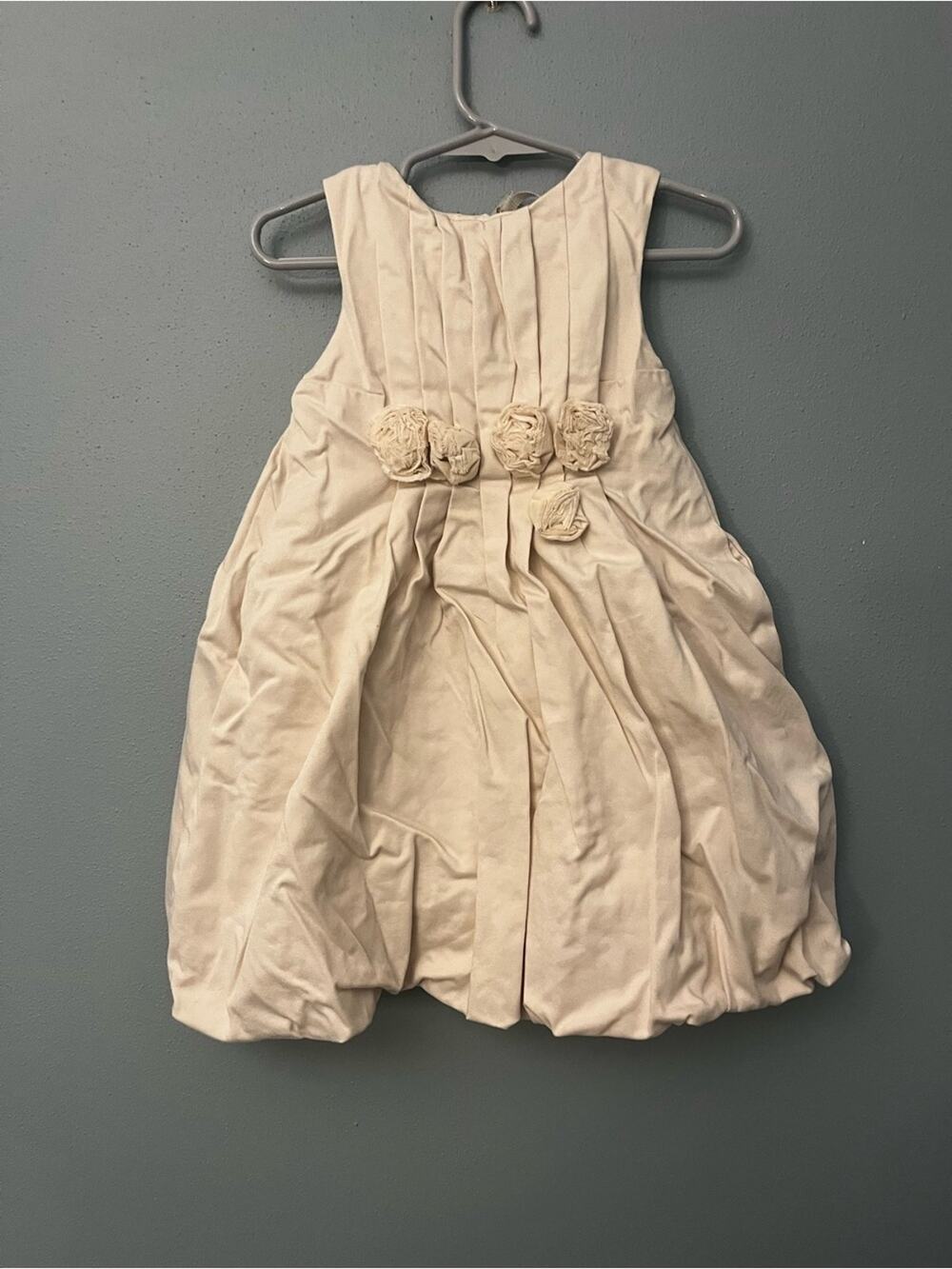 Crewcuts Floral Waist Pleated Dress